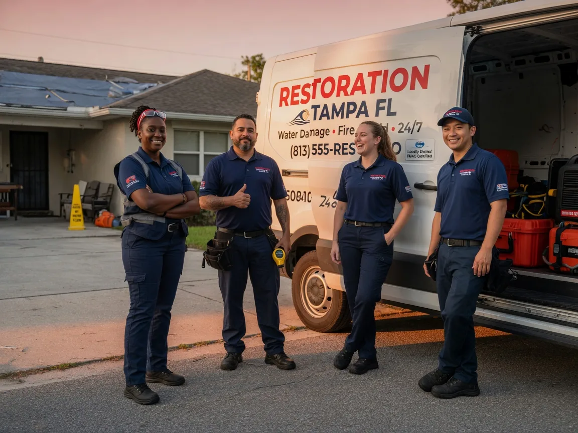 Water Damage Restoration company in Robson, WV